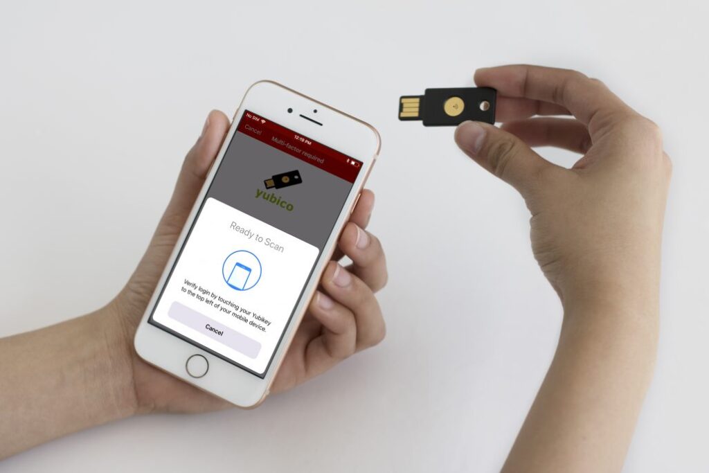 Yubikey LassPass Password Authentication